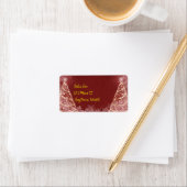 Noël Arbre Étiquette de vacances (En situation)