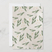 Noël Arbre Fête Invitation Invitation (Dos)