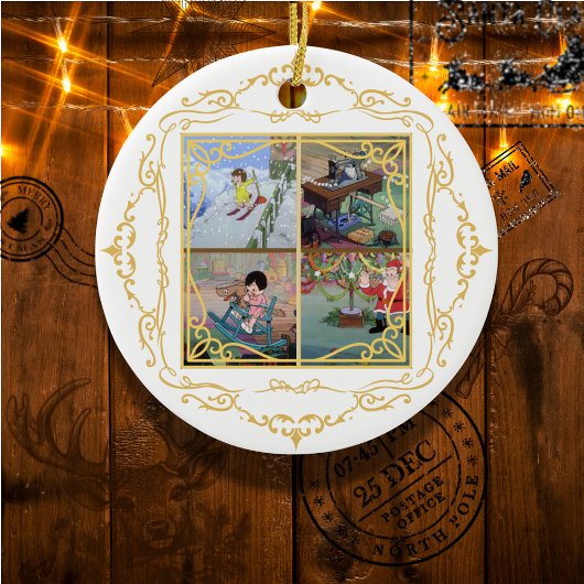 Noël Arrive Mais Une Fois Par An Ornement #2