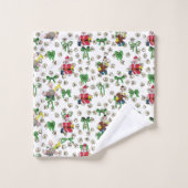 Noël Arrive Mais Une Fois Par An Serviettes De Bai (Gant de toilette)