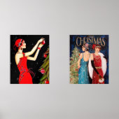 Noël Art déco rétro (Recto)