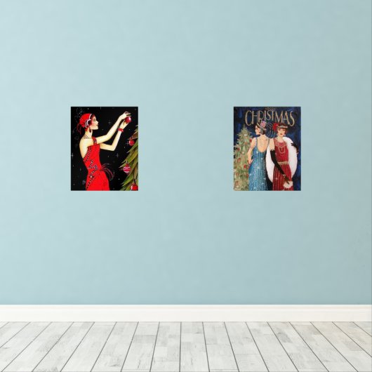 Noël Art déco rétro (Parquet)