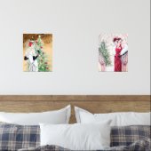 Noël Art déco rétro (Chambre à coucher)