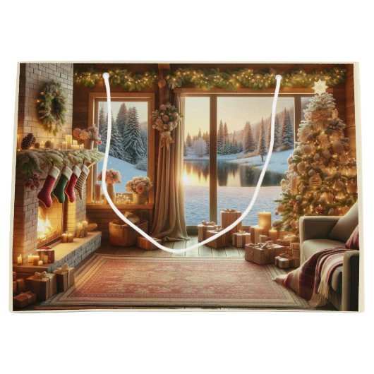 Noël au sac cadeau du lac (Devant)