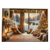 Noël au sac cadeau du lac (Dos)