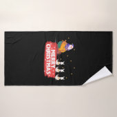 Noël australien, Père Noël, plage (Serviette de bain)