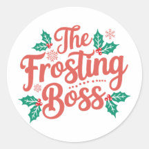 Noël | autocollant du Nouvel An