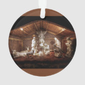 Noël Avent Jésus Nativité Manger Scène (dos)