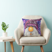 Noël Baby Coussin Gnome En Violet Casquette Chant (Chaise)