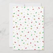 Noël Baby Sprinkle Invitation Noël Baby (Dos)