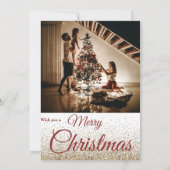 Noël Barbeque Brunch Invitation (Dos)