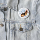 Noel Basset Hound Button (In situ)