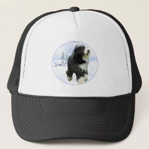 Noel Bearded Collie Trucker Pet