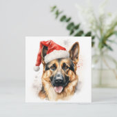 noël berger allemand carte de voeux (Debout devant)