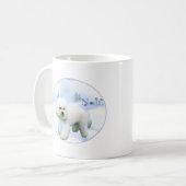 Noel Bichon Frise Koffiemok (Voorkant links)