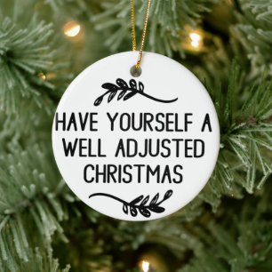 Noël bien ajusté, Ornement chiropratique,