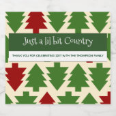 NOËL BIÈRE PERSONNALISÉE ÉTIQUETTES (Étiquettes simples)