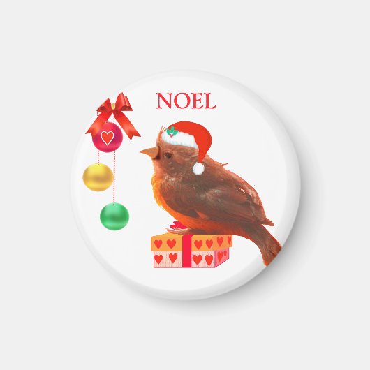 Noel Bird Magnet (Devant)