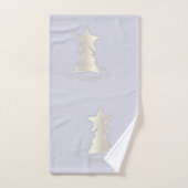 Noël blanc (Serviette à main)