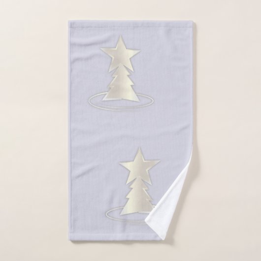 Noël blanc (Serviette à main)