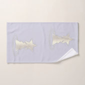 Noël blanc (Serviette à main)