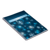 Noël blanc et Joyeux Carnet du Nouvel An (Côté Droit)