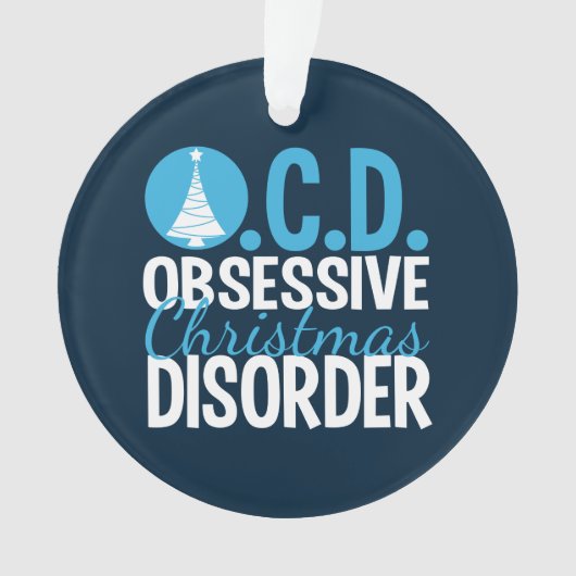 Noël bleu moderne hanté (devant)