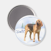 Noel Bloodhound Magneet (Voorkant / Achterkant)