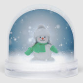 Noël bonhomme de neige SlipperyJoe foulard vert m (Arrière)