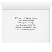 Noel Born is koning Kerstmis, zwart (Binenzijde Horizontaal (Onderkant))