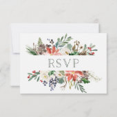Noël botanique | Floral Holiday RSVP (Dos)