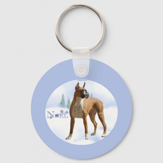 Noel Boxer Sleutelhanger (Voorkant)