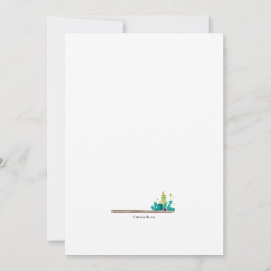 Noël Brunch Invitation (Dos)