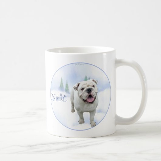 Noel Bulldog Mug (Droite)