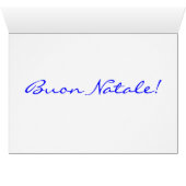 Noël Buon Natale Green Christmas Star I (Intérieur Horizontal (Bas))