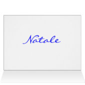 Noël Buon Natale Green Christmas Star I (Intérieur Horizontal (Haut))