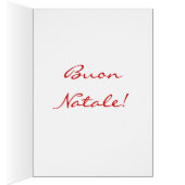 Noël Buon Natale Red Christmas Star III (Intérieur (Droit))