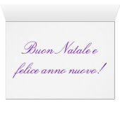 Noël Buone Feste Natalizie Green Star III (Intérieur Horizontal (Bas))