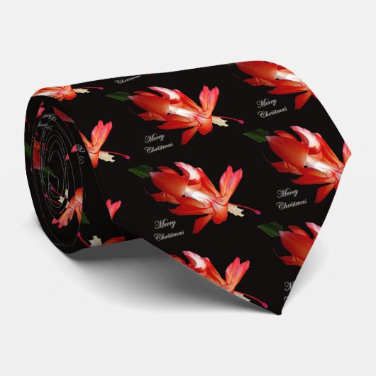 Noël Cactus Cravate de vacances (Roulé)