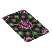 Noël Cactus Mandala Array Magnet de Noël (Côté Droit)