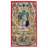 NOËL CADEAU SAC NATIVITÉ PEINTURE TRADITIONNELLE (Dos)