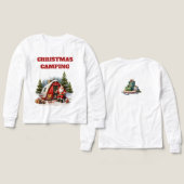 Noël Camping Garçons Long Manche (Motif Recto et Verso)