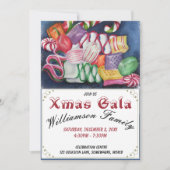 NOËL CANDY XMAS GALA INVITATION (Devant)