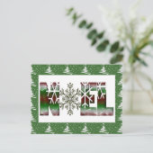 Noel Card Feestdagenkaart (Staand voorkant)