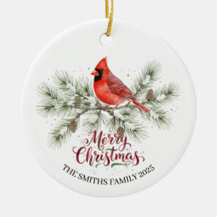 Noël Cardinal Ornement de Noël