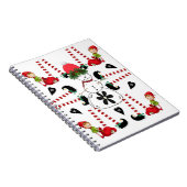 Noël Carnet spirale Snowman Elf (Côté Droit)