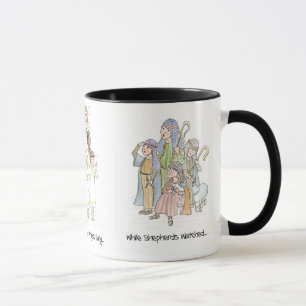 Noël Carols Ringer Mug