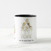 Noël Carols Ringer Mug (Centre)