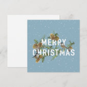 Noël carte ananas Noël Noël (Devant / Derrière)