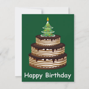 Noël Carte d'anniversaire